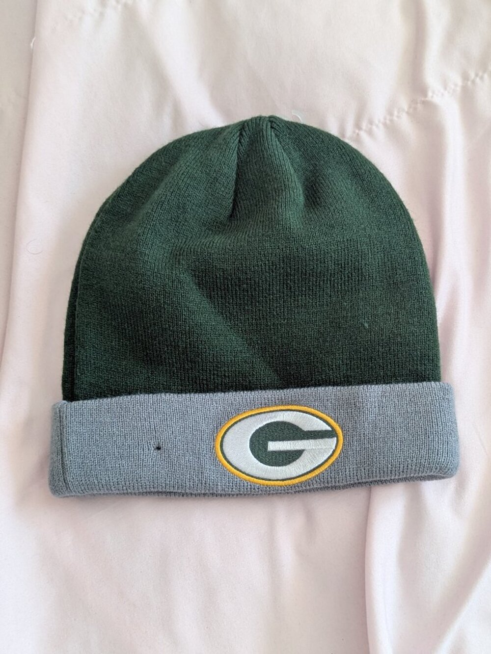 New Era Green Gray Green Bay Packers Beanie